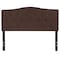 Flash Furniture Full Cambridge, Headboard, Brown Fabric HG-HB1708-F-DBR-GG - alternate 10